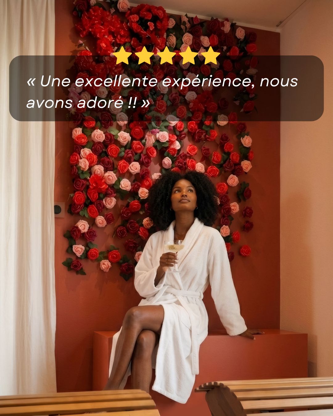 Moment de détente dans la suite